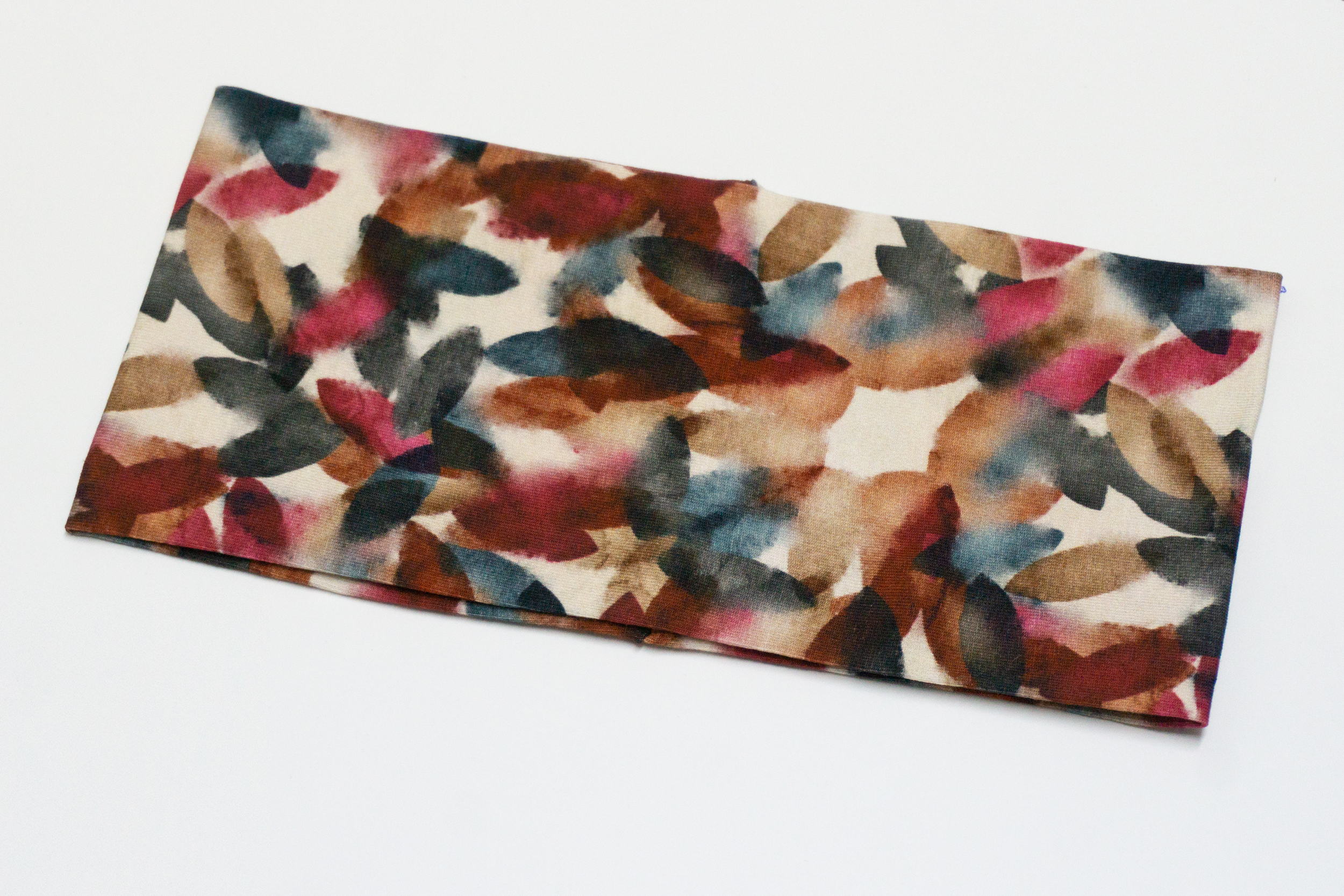 Stirnband Herbstlaub verwaschen