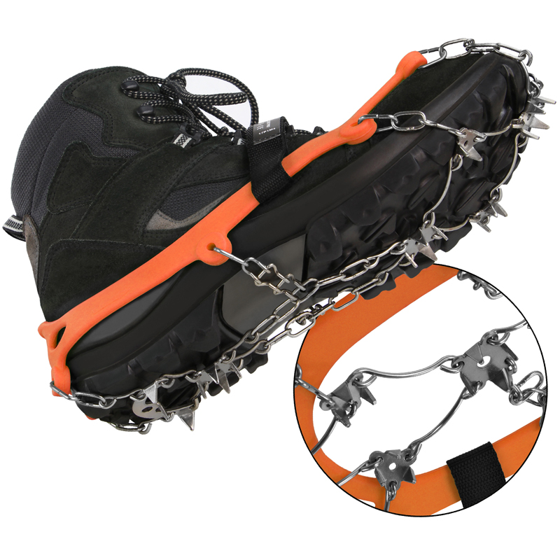 Grödel, Schneeketten, Spikes