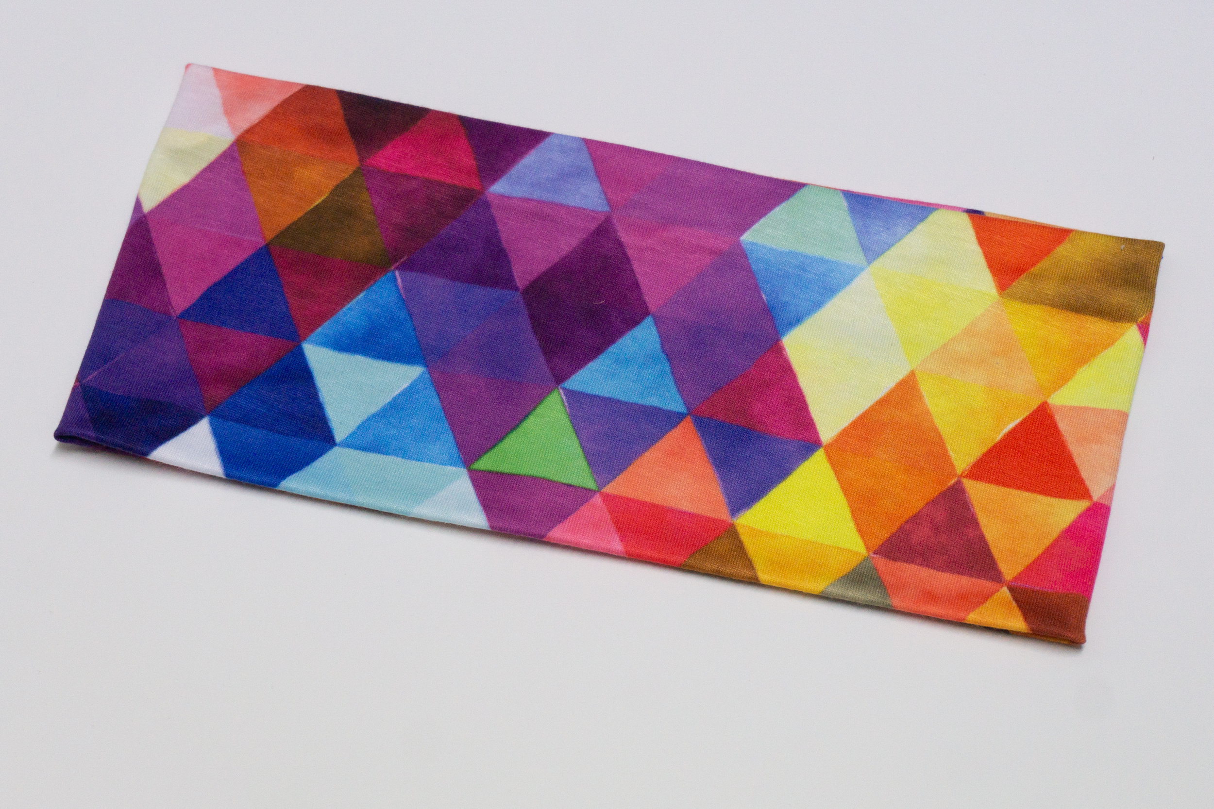 Stirnband Dreiecke Bunt